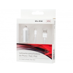 Ładowarka samochodowa 12/24V iPhone/iPad USB 2,1A