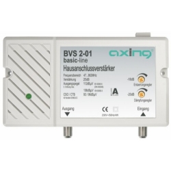 Wzmacniacz budynkowy DVB-T Axing BVS 2-01 25dB