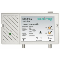 Wzmacniacz budynkowy DVB-T Axing BVS 2-65 25dB