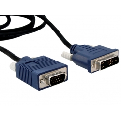 Kabel DVI-A 12+5-VGA 1,8m