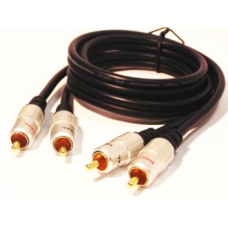 Kabel 2RCA-2RCA 3m Vitalco blister