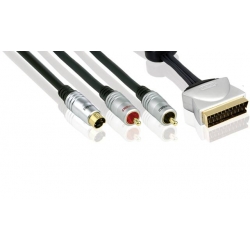 Kabel Euro-SVHS+2RCA 1,5m