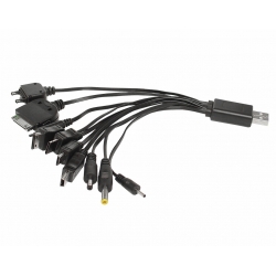 Kabel USB-GSM 10-portowy