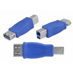 Redukcja gn.USB A 3.0/wt.USB B 3.0