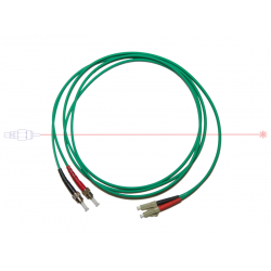 Kabel patchcord SC/PC-SC/PC 9/125 duplex 1m