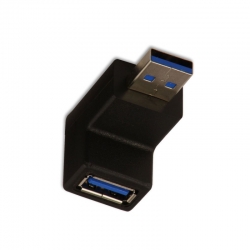 Redukcja gn.USB A 3.0/wt.USB A 3.0 kątowy DOLNY