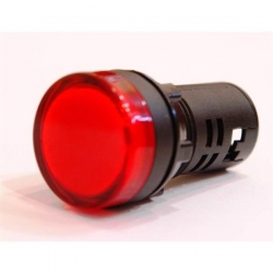 Lampka sygnalizacyjna LED 230V BE33-22DSR czerwona-12783