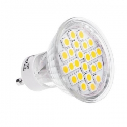 Żarówka LED GU10 4,5W 24xSMD5050 białe ciepłe-14070
