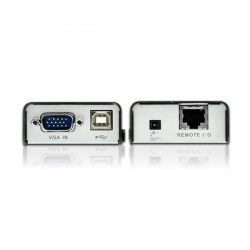 Extender sygnału KVM VGA + USB po skrętce 100m