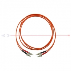 Kabel patchcord LC/PC-LC/PC 50/125 duplex 12m