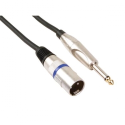 Kabel Jack 6,3 mono-wt.XLR 3p 1,5m Vitalco