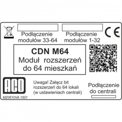 Moduł rozszerzeń połączeniowy CDN M64