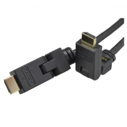 Kabel HDMI v.1.4 3m Auda Optimum regulowany 180st