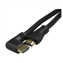 Kabel HDMI Classic v.1.4 2m kątowo-prosty