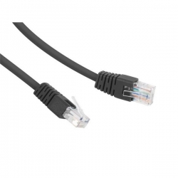 Kabel patchcord UTP CCA 25m czarny-22643