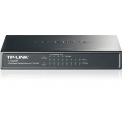 Switch PoE TL-SG1008P 8xGE 4xPoE metal.obudowa