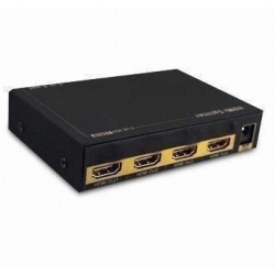 Rozgałęźnik HDMI aktywny spliter 1x4