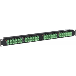 Łączówka rozgałęźnik zasilania DC LZ-24C/R19 24x1A