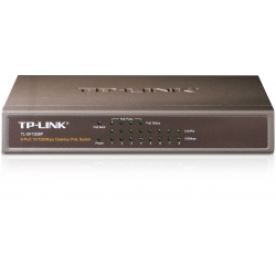 Switch TP-Link TL-SF1008P 8xFE 4xPoE metal.obud.