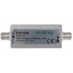 Wzmacniacz liniowy DVB-T Axing BVS 10-02 10dB