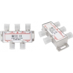 Spliter F sat 4-way power pass