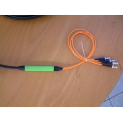 Kabel patchcord światłowodowy uniwersalny wzmocniony SL 4J 9/125 SC/SM 38m