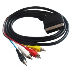 Kabel Euro-4RCA 3m