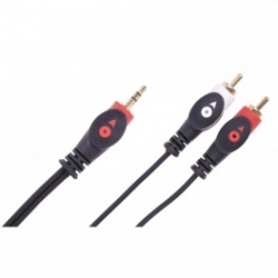 Kabel Jack 2,5-2RCA 1,6m