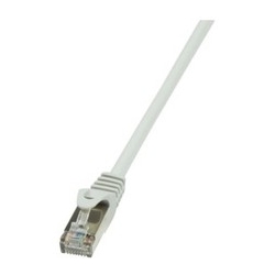 Kabel patchcord F/UTP kat.6A LSOH 0,5m szary