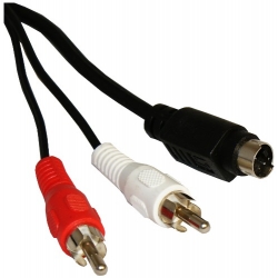 Kabel SVHS-2RCA 3m