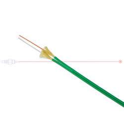 Przewód światłowodowy DUPLEX 62,5/125 Green