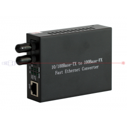 Konwerter MM 1310nm 10/100 ST 2km