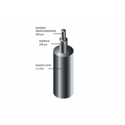 Przewód światłowodowy SIMPLEX HCS 200/230µm LSOH