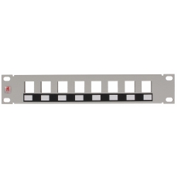 Patchpanel DFX 10cali pusty 8 portów wspornik