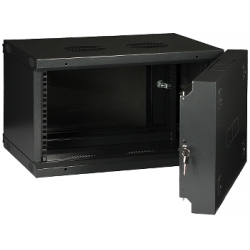 Szafa Rack wisząca 19" 6U 450mm dwusekcyjna