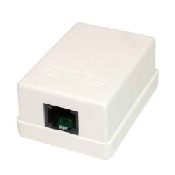 Gniazdo modularne natynkowe 1xRJ-45 8p8c Krone