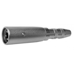 Redukcja gn.Jack 6,3 stereo/wt.XLR 3p