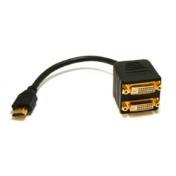 Rozgałęźnik HDMI/2gn.DVI-D Dual Link
