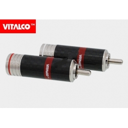 Wtyk RCA Carbon 6,7mm RW580 Vitalco