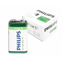 Bateria cynkowo-węglowa Philips Long Life 9V
