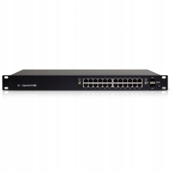 Switch PoE ES-24-500W 24xGE 24xPoE 2xSFP Rack 500W