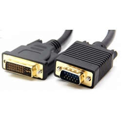 Kabel DVI-I 24+5 Dual Link-VGA 2m