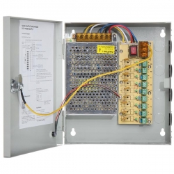 Zasilacz skrzynkowy 12V 9x1,5A