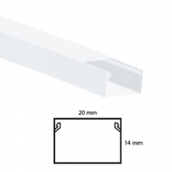 Listwa elektro. korytko kablowe 20x14 taśma 2m