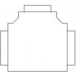 Trójnik listwowy redukcyjny LOR 14x20x14