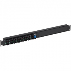 Patchpanel 8xPoE 550mA 19cali POE-8/R19