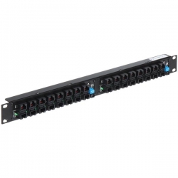 Patchpanel 16xPoE 550mA 19cali POE-16/R19