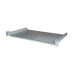 Półka Rack 19cali 280mm doczołowa szara