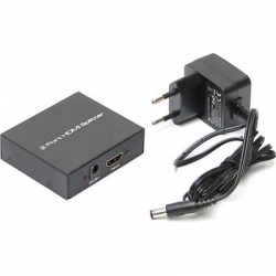 Rozgałęźnik HDMI aktywny spliter 1x2