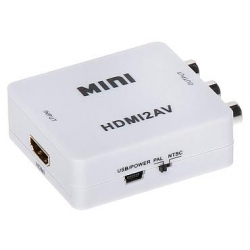 Konwerter sygnału HDMI/3RCA CVBS+2RCA audio